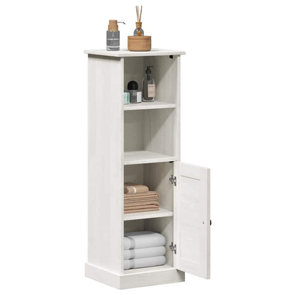 vidaXL Badezimmerschrank VIGO Weiß und Antikweiß 37 x 34 x 110 cm