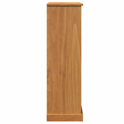 vidaXL Badezimmerschrank VIGO Braun und Honigbraun 68 x 34 x 110 cm