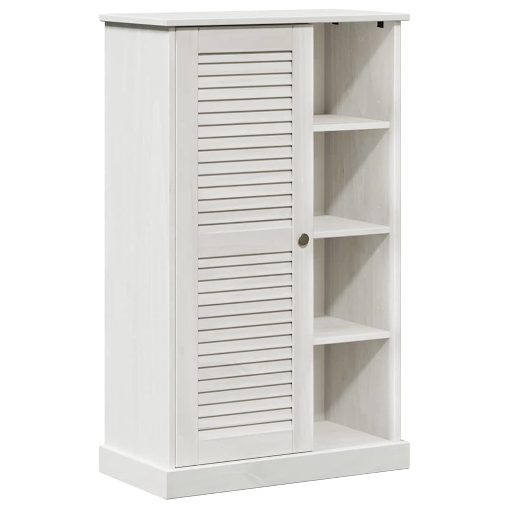 vidaXL Badezimmerschrank VIGO Weiß und Antikweiß 68 x 34 x 110 cm