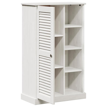 vidaXL Badezimmerschrank VIGO Weiß und Antikweiß 68 x 34 x 110 cm