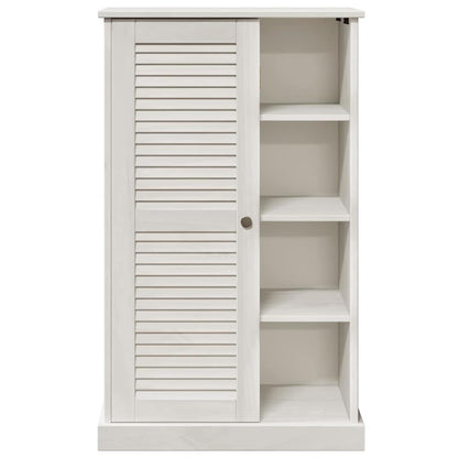 vidaXL Badezimmerschrank VIGO Weiß und Antikweiß 68 x 34 x 110 cm