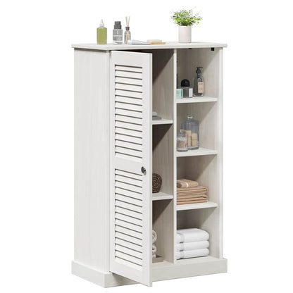 vidaXL Badezimmerschrank VIGO Weiß und Antikweiß 68 x 34 x 110 cm