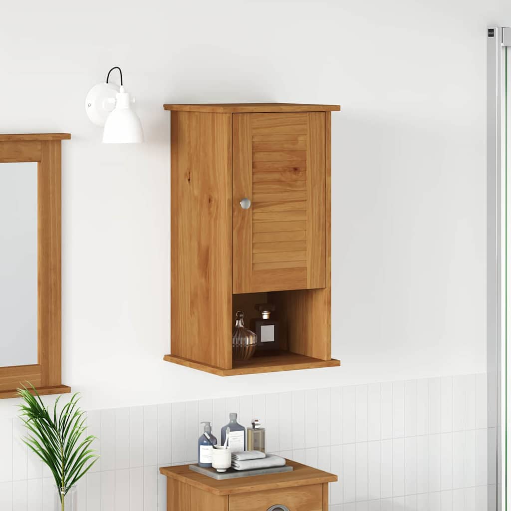 vidaXL Badezimmerschrank VIGO Braun und Honigbraun 37 x 34 x 71,5 cm