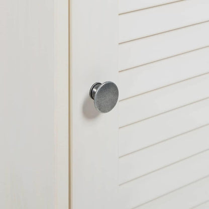 vidaXL Badezimmerschrank VIGO Weiß und Antikweiß 37 x 34 x 71,5 cm