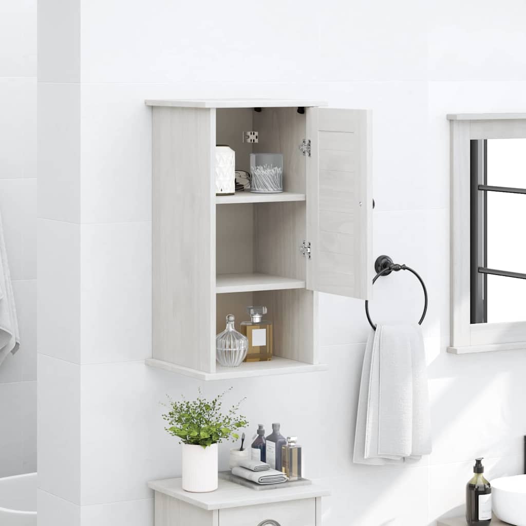 vidaXL Badezimmerschrank VIGO Weiß und Antikweiß 37 x 34 x 71,5 cm