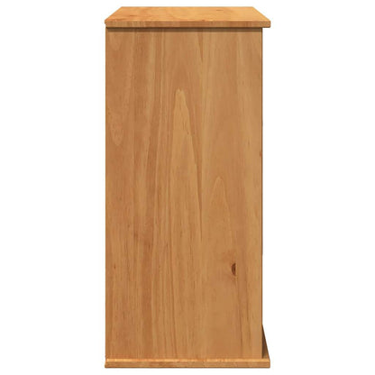 vidaXL Badezimmerschrank VIGO Braun und Honigbraun 67,5 x 34 x 71,5 cm