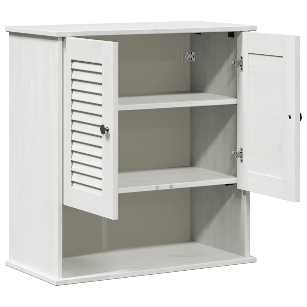 vidaXL Badezimmerschrank VIGO Weiß und Antikweiß 67,5 x 34 x 71,5 cm