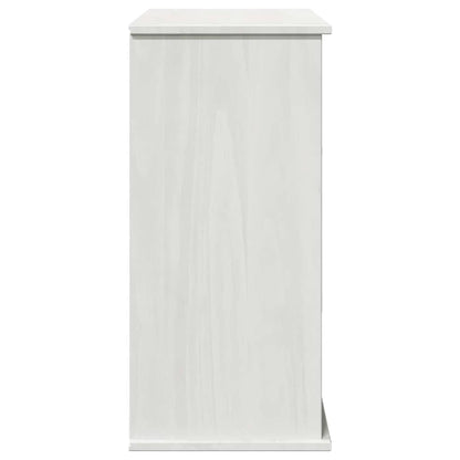 vidaXL Badezimmerschrank VIGO Weiß und Antikweiß 67,5 x 34 x 71,5 cm