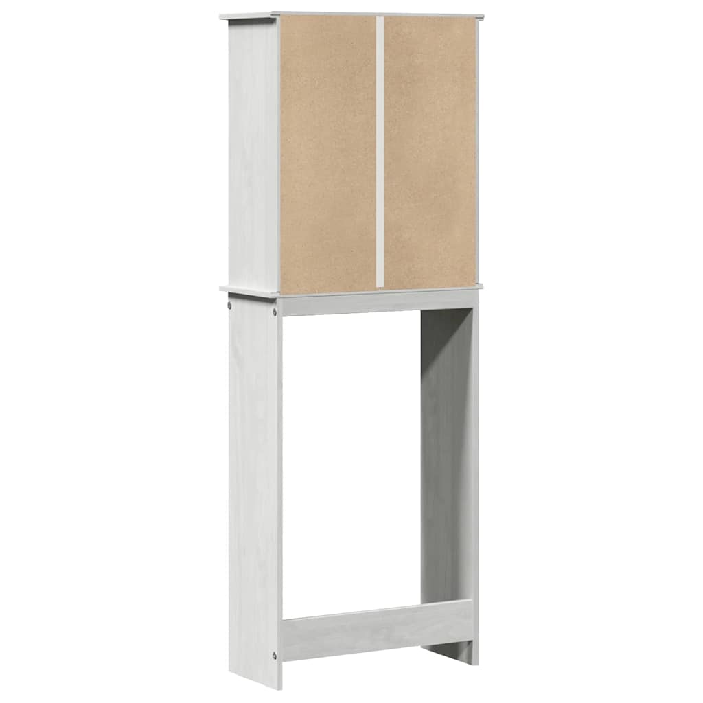 vidaXL Toilettenschrank VIGO Weiß und Antikweiß 60 x 27 x 161 cm