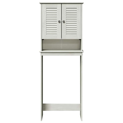 vidaXL Toilettenschrank VIGO Weiß und Antikweiß 60 x 27 x 161 cm