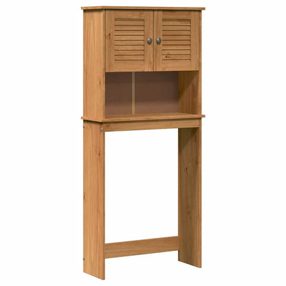 vidaXL Waschmaschinen-Schrank mit Regal VIGO Braun und Honigbraun