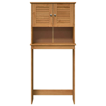 vidaXL Waschmaschinen-Schrank mit Regal VIGO Braun und Honigbraun