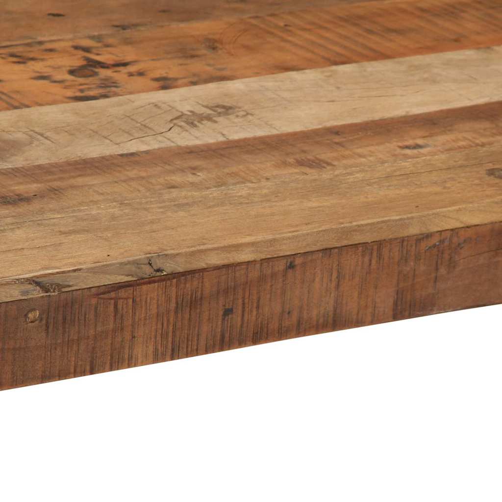 vidaXL Couchtisch Braun 110 x 55 x 40 cm Massives upgecyceltes Holz