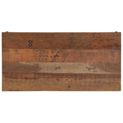 vidaXL Couchtisch Braun 110 x 55 x 40 cm Massives upgecyceltes Holz