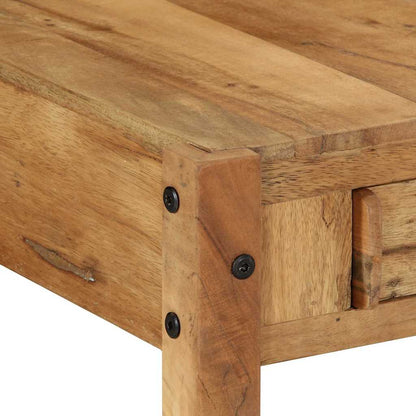vidaXL Couchtisch Braun 110 x 54 x 35 cm Massives upgecyceltes Holz