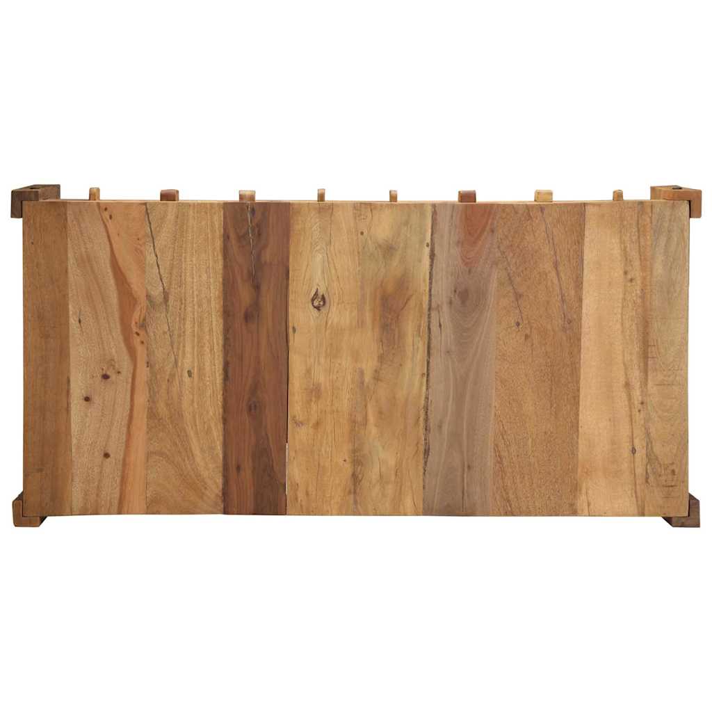 vidaXL Couchtisch Braun 110 x 54 x 35 cm Massives upgecyceltes Holz