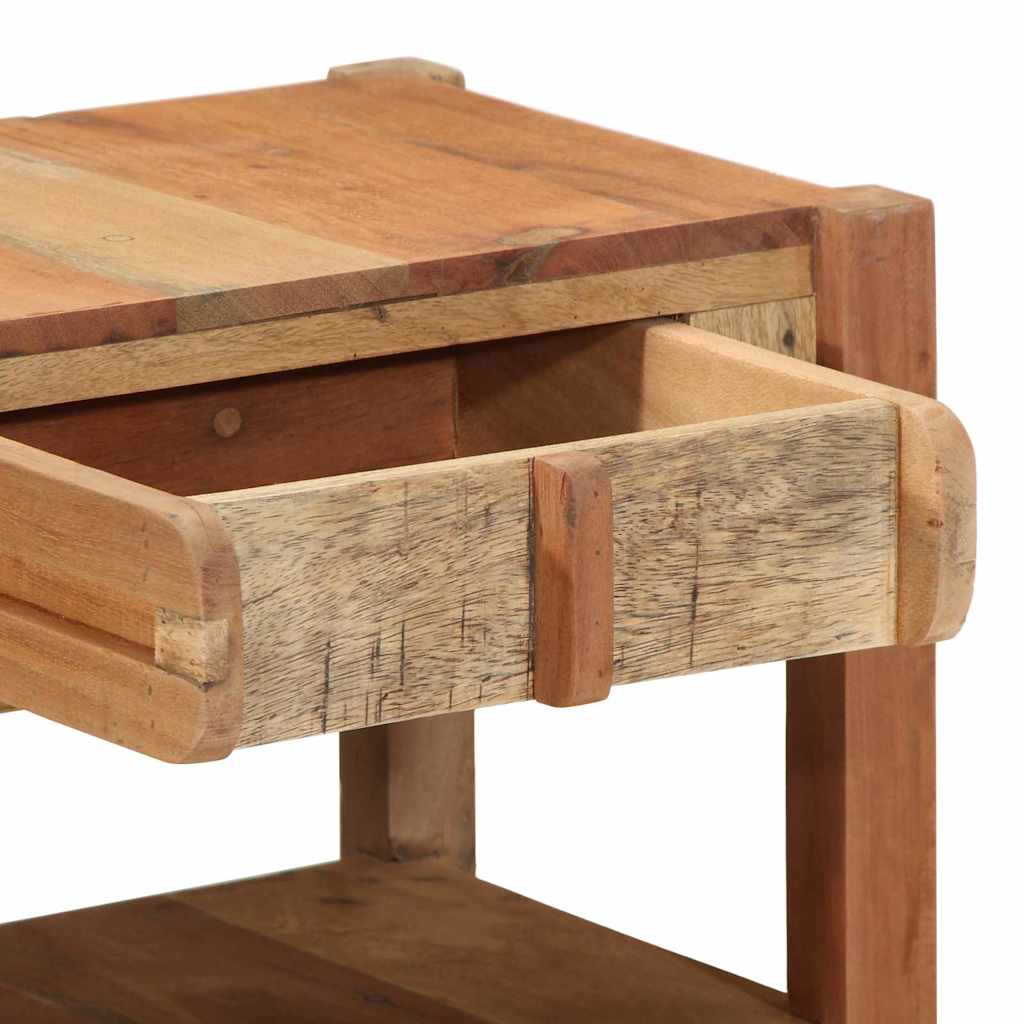 TV-Schränk Braun 83 x 33 x 46 cm Massives upgecyceltes Holz