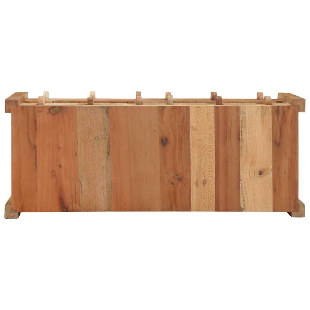 TV-Schränk Braun 83 x 33 x 46 cm Massives upgecyceltes Holz