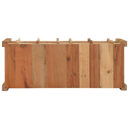 TV-Schränk Braun 83 x 33 x 46 cm Massives upgecyceltes Holz