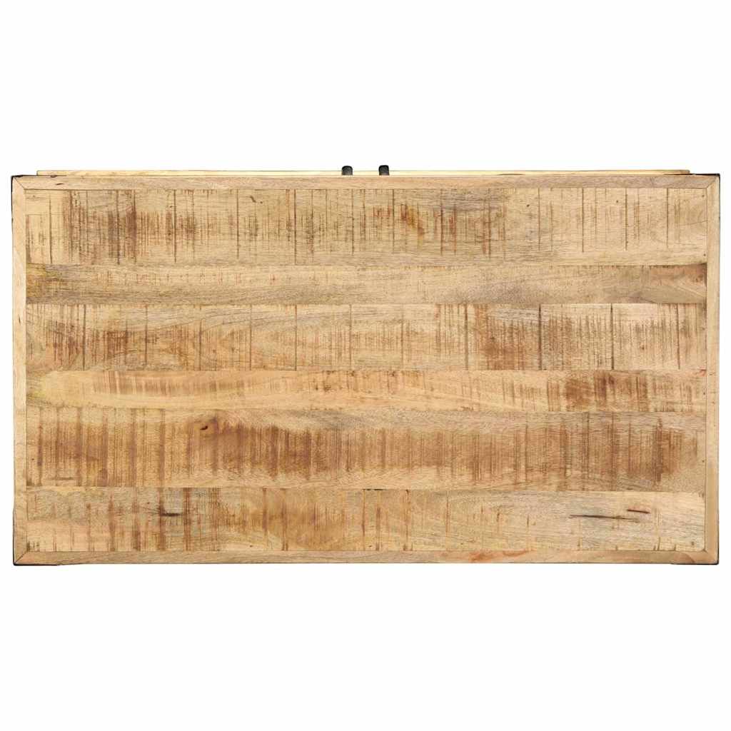 vidaXL Couchtisch Braun 90 x 50 x 40 cm Massivholz Mango