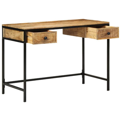 vidaXL Schreibtisch mit Schubladen mit Speicher Braun 105 x 50 x 75 cm