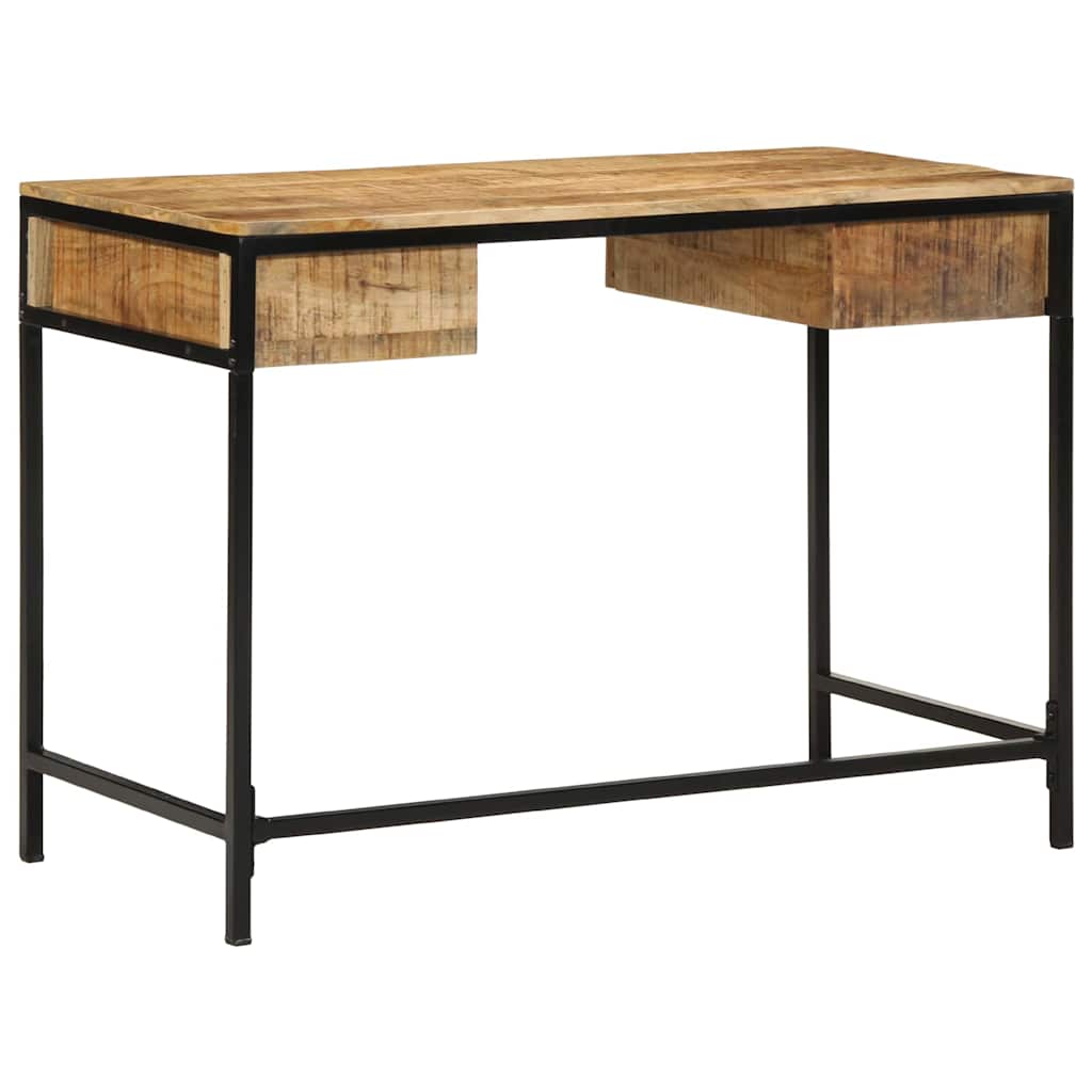 vidaXL Schreibtisch mit Schubladen mit Speicher Braun 105 x 50 x 75 cm