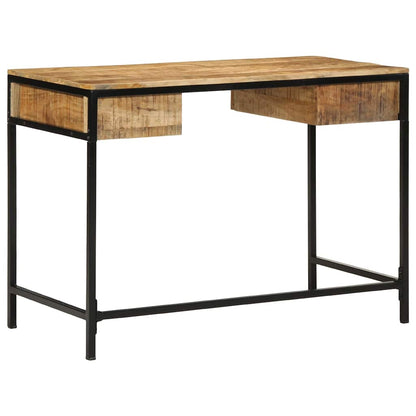 vidaXL Schreibtisch mit Schubladen mit Speicher Braun 105 x 50 x 75 cm