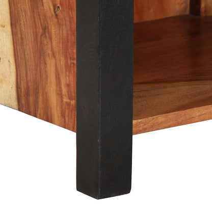 vidaXL Nachttisch Braun 40 x 35 x 50 cm Massivholz Akazie