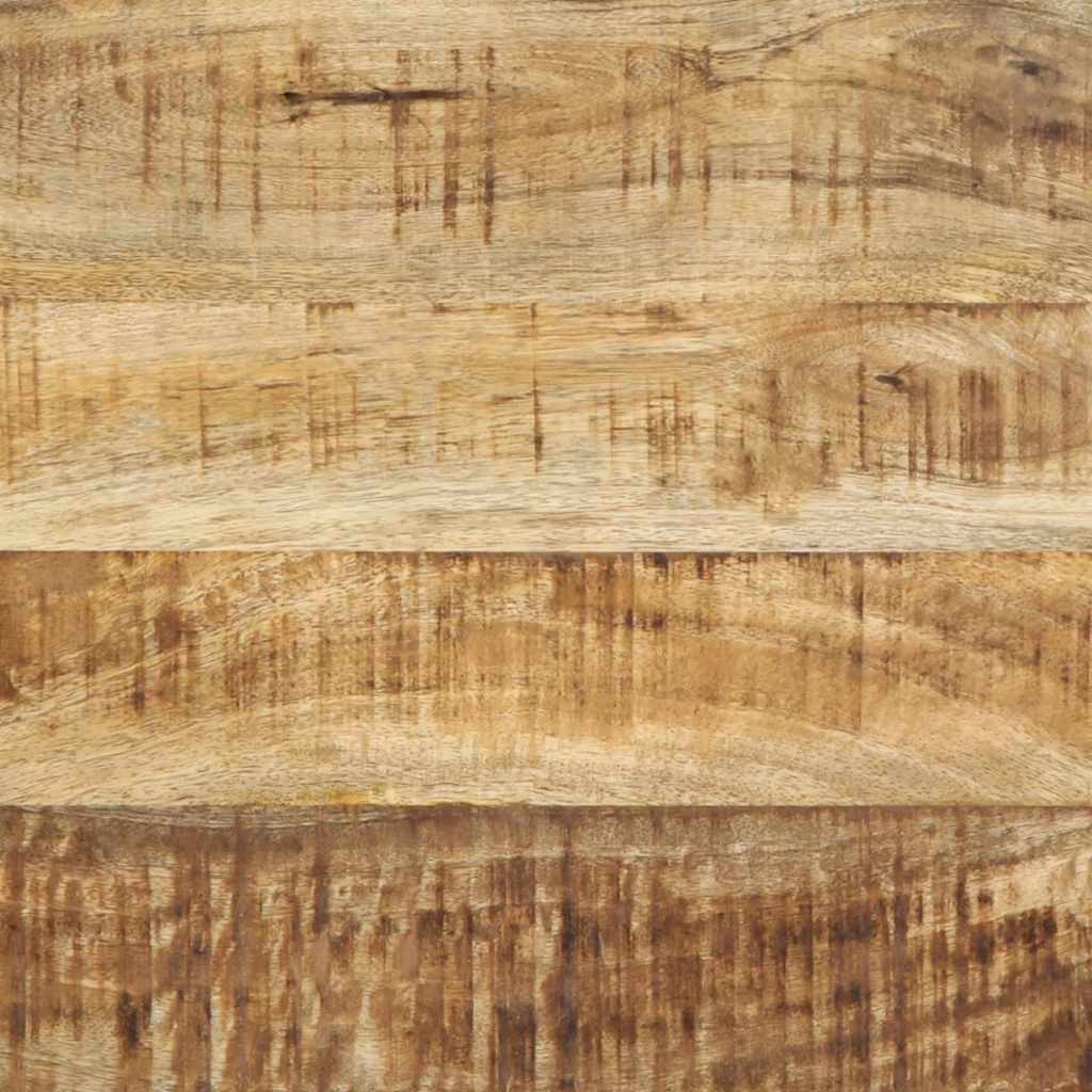 vidaXL Couchtisch Braun 90 x 50 x 40 cm Massives Mango Holz und Metall