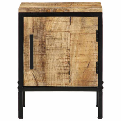 vidaXL Nachttisch Braun und Schwarz 30 x 30 x 40 cm