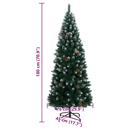 vidaXL Künstlicher Weihnachtsbaum 300 LEDs 180 cm