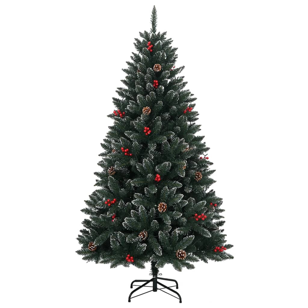 vidaXL Sapin de Noël Artificiel 300 LED 210 cm