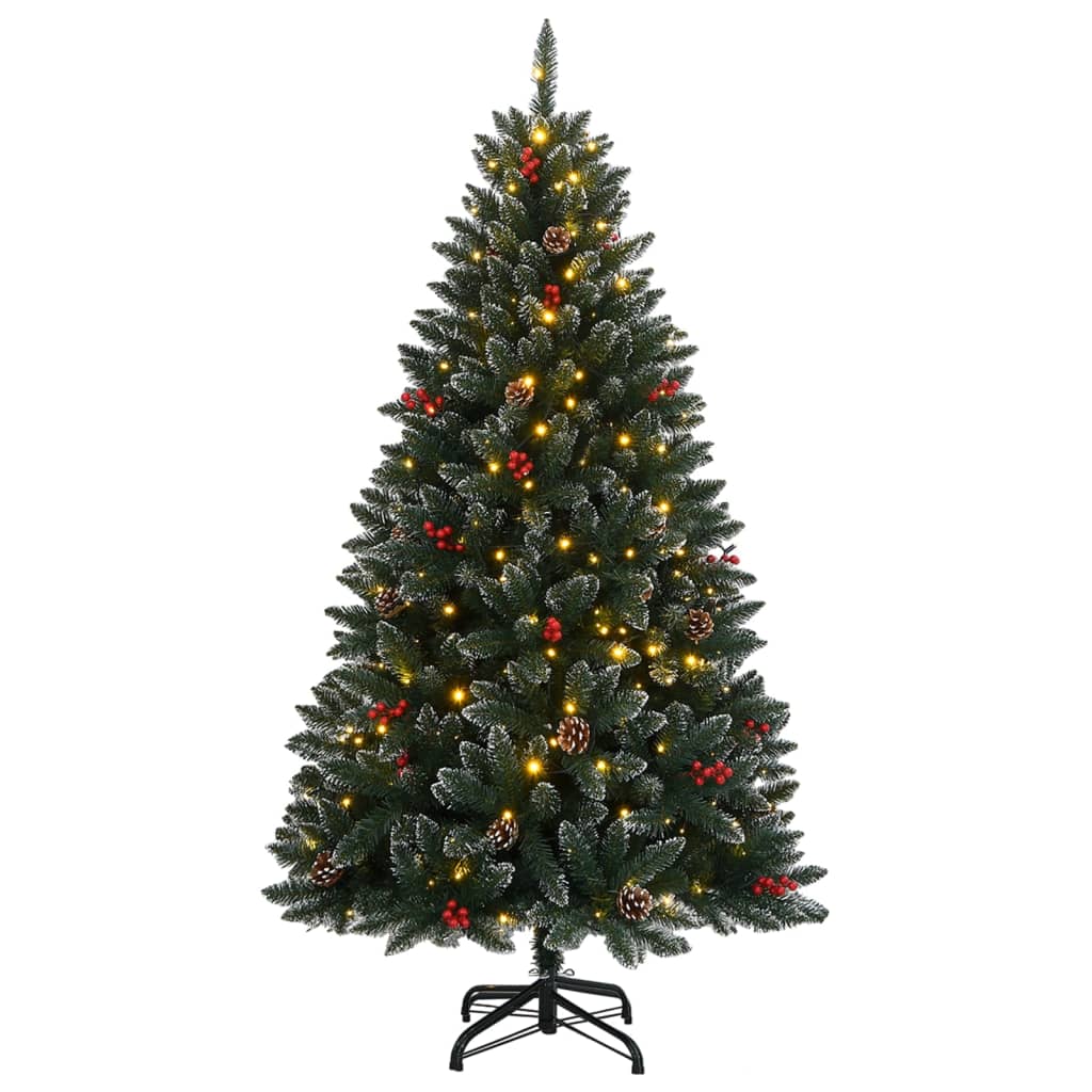 vidaXL Sapin de Noël artificiel 300 LED 240 cm
