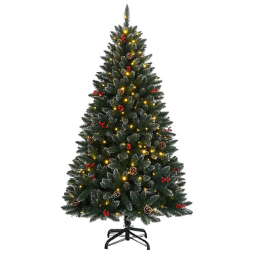 vidaXL Sapin de Noël artificiel 300 LED 240 cm
