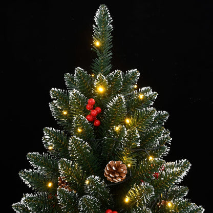 vidaXL Sapin de Noël artificiel 300 LED 240 cm