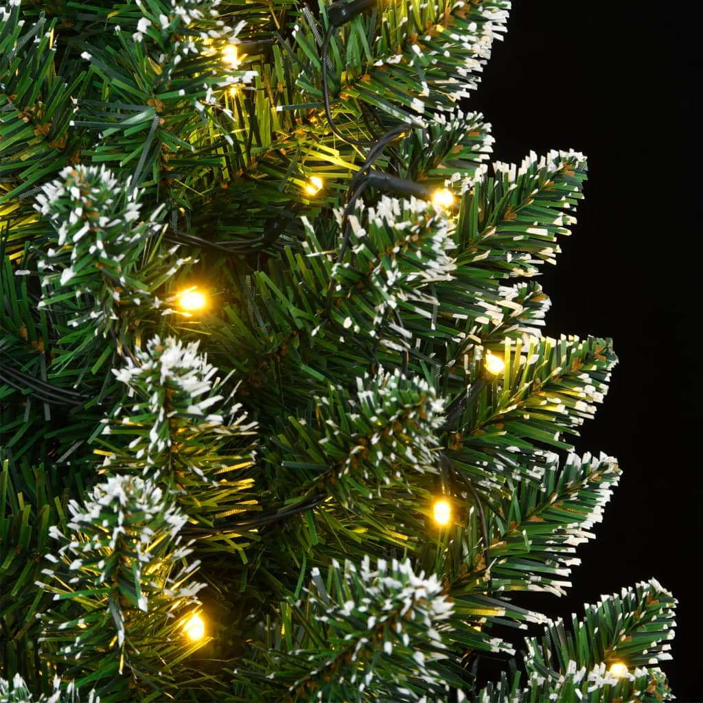 vidaXL Künstlicher Weihnachtsbaum Schlank 150 LEDs 150 cm