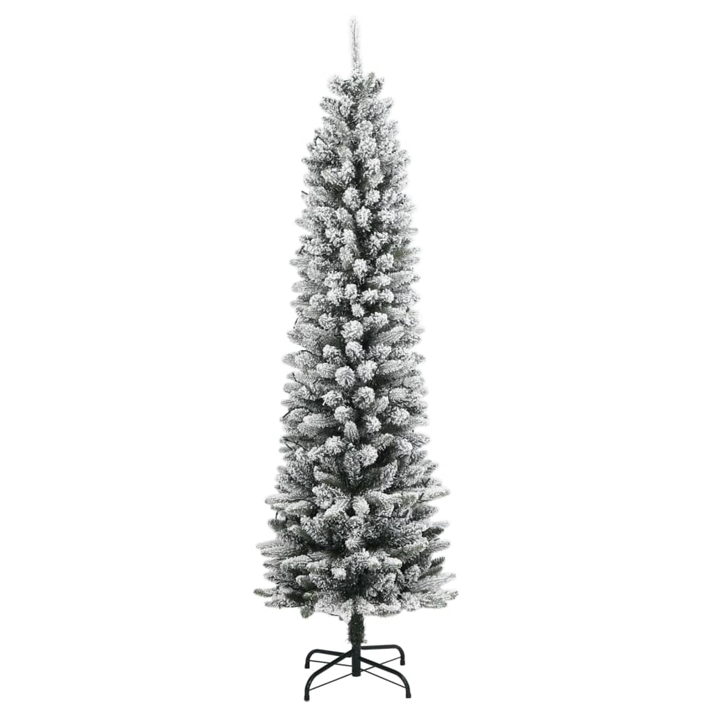 vidaXL Künstlicher Weihnachtsbaum mit Schnee 300 LEDs 210 cm