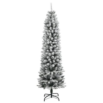 vidaXL Künstlicher Weihnachtsbaum mit Schnee 300 LEDs 210 cm
