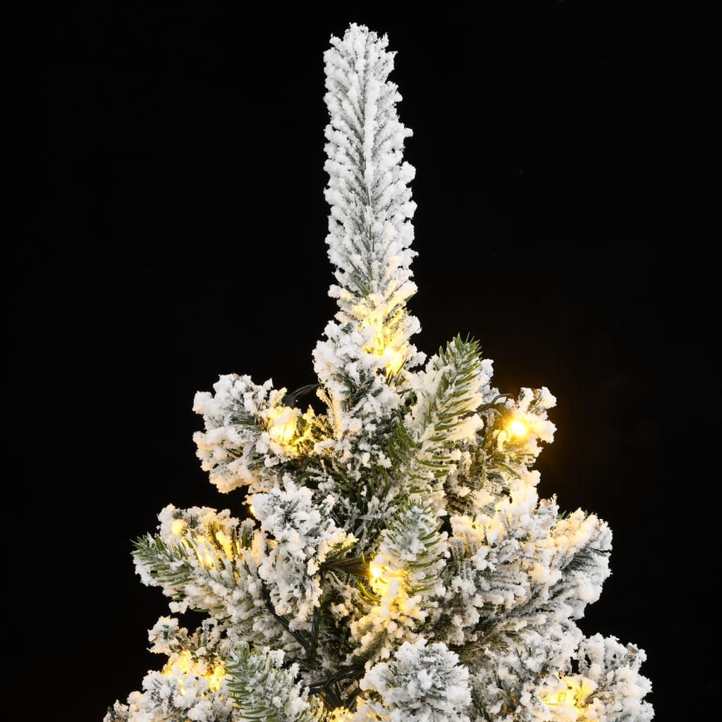 vidaXL Künstlicher Weihnachtsbaum mit Schnee 300 LEDs 210 cm