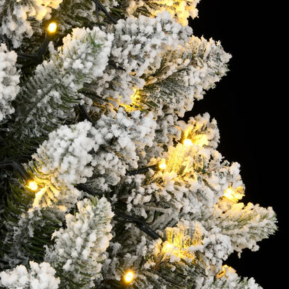 vidaXL Künstlicher Weihnachtsbaum mit Schnee 300 LEDs 210 cm