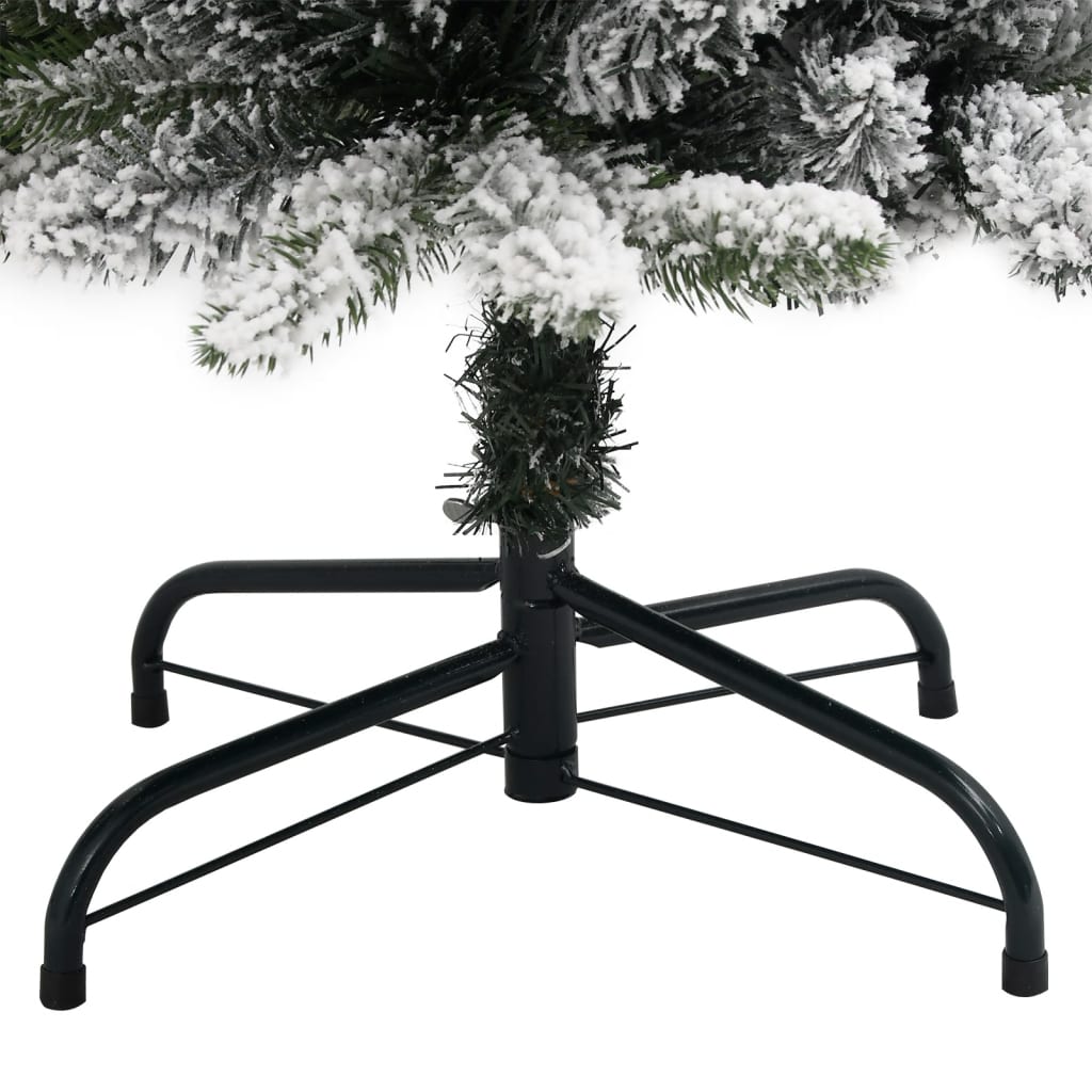 vidaXL Künstlicher Weihnachtsbaum mit Schnee 300 LEDs 210 cm