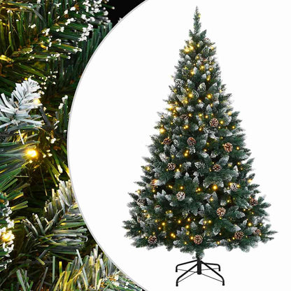 vidaXL Sapin de Noël artificiel 150 LED 120 cm
