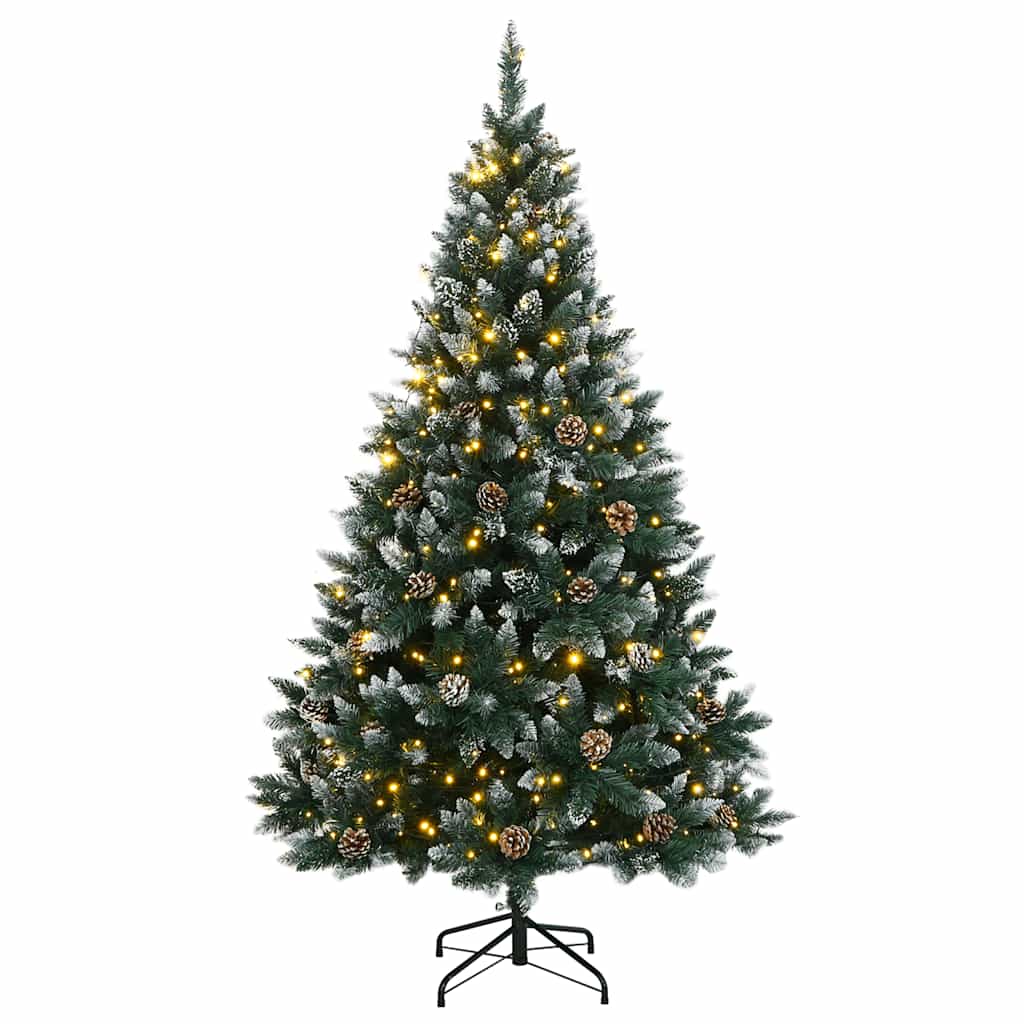 vidaXL Sapin de Noël artificiel 150 LED 120 cm
