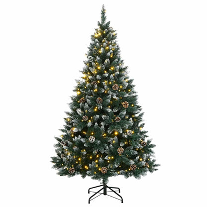 vidaXL Sapin de Noël artificiel 150 LED 120 cm
