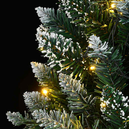 vidaXL Sapin de Noël artificiel 150 LED 120 cm