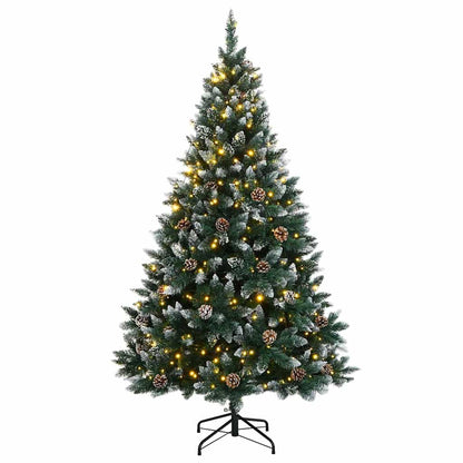 vidaXL Sapin de Noël artificiel 300 LED 180 cm