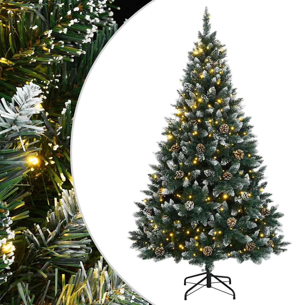 vidaXL Sapin de Noël artificiel 300 LED 240 cm