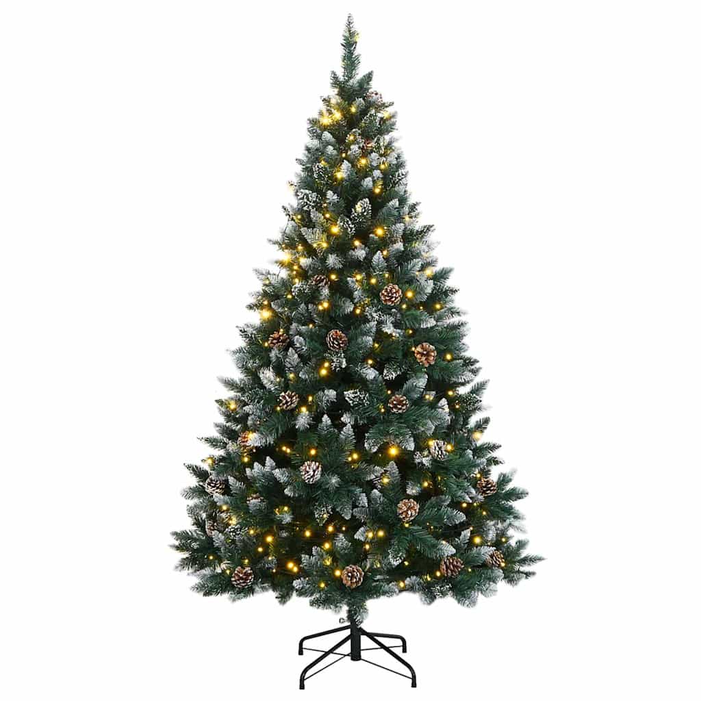 vidaXL Sapin de Noël artificiel 300 LED 240 cm