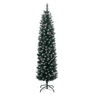 vidaXL Sapin de Noël Artificiel Slim 150 LED 120 cm