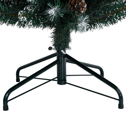 vidaXL Sapin de Noël Artificiel Mince 150 LED 150 cm